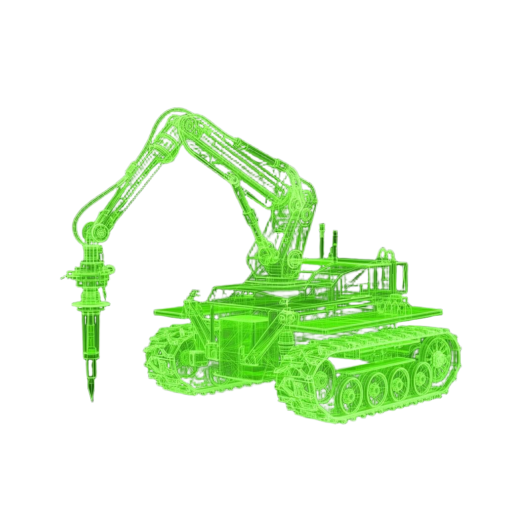 HempFinder Terra wireframe rover